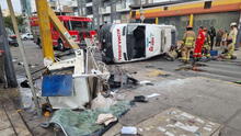 Lince: bus de la línea 73 chocó contra ambulancia que acudía a emergencia