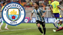 Manchester City cerca de jalarse a la joya de River Plate y Argentina, Claudio Echeverri