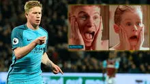 La vez que Kevin De Bruyne se volvió viral en Navidad por recrear escena de 'Mi pobre angelito'