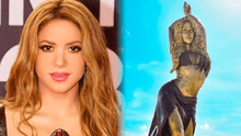 Shakira ya tiene su estatua en Barranquilla: así reaccionaron sus padres al ver el monumento