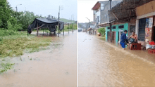 Lluvia torrencial de más de 10 horas inundó viviendas en Yurimaguas y provocó corte de electricidad