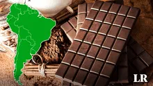 ¿Cuáles son los países de SUDAMÉRICA donde se exporta más chocolate peruano?