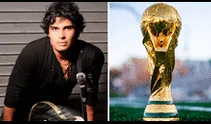 Pedro Suárez - Vértiz y la vez que compuso la canción oficial para una Copa del Mundo de la FIFA