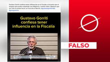 Gustavo Gorriti no aseguró en entrevista que “tiene poder de suspender diligencias fiscales”