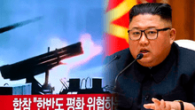 Corea del Norte lanza más de 200 misiles de artillería en zona limítrofe con Corea del Sur