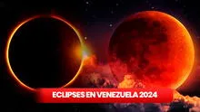 Eclipses en Venezuela 2024: Estas son las fechas y horarios del fenómeno astronómico