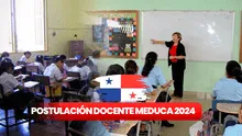 Meduca, nombramiento docente 2024: cómo postular y a qué vacantes aplicar
