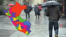 Senamhi advierte de fuertes lluvias el 9 y 10 de enero en 17 regiones: ¿cuáles serán las afectadas?