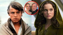 Mark Hamill se reúne con Natalie Portman y emociona a fans de 'Star Wars': "Conocí a mi madre"