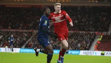 Middlesbrough dio el golpe: venció 1-0 a Chelsea en la semifinal de ida de la Carabao Cup