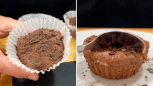 ¿Cómo realizar un postre de chocolate con 2 ingredientes?