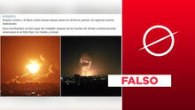 Fotos de explosiones no corresponden al reciente ataque aéreo en Yemen