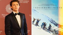 'La sociedad de la nieve': Tom Holland y la razón de su "especial conexión" con esta película