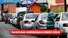 Gasolina subsidiada en Venezuela 2024: revisa AQUÍ el CRONOGRAMA hasta el 21 de enero