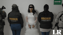 Detienen a novia extorsionadora en la puerta de la iglesia minutos antes de casarse en México