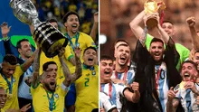 ¿Brasil o Argentina? Conoce la selección de Sudamérica con más títulos oficiales, según la FIFA