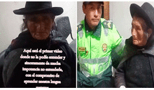 Policía le habla en quechua a adulta mayor extraviada en Perú y usuarios dicen: “Más efectivos así”