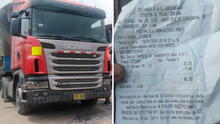 Huarochirí: roban camión con 30 toneladas de madera que se desplazaba por la Carretera Central