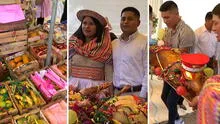 Novio llevó camión de regalos para pedir la mano de su pareja en Huancayo: “En busca de un huancaíno”