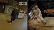 Surco: cámaras instaladas en auto grabaron en vivo el robo de falsos pasajeros a taxista