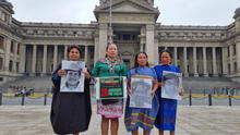 Deudos de defensores ambientales amazónicos piden justicia en Lima