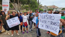 Chorrillos: pescadores artesanales y serenazgos se enfrentan durante operativo