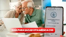 CSS, jubilados y pensionados: guía fácil para solicitar una cita médica en la plataforma