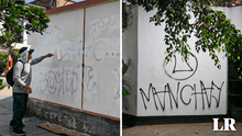 Hinchas de Universitario restauran casas de Ate y La Molina que fueron vandalizadas