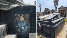 Presbítero Maestro: roban tumbas y lápidas de personajes ilustres del famoso cementerio