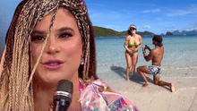 Macarena Vélez se pronuncia sobre futura boda de Said Palao y Alejandra Baigorria: ¿qué dijo?