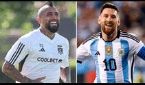 Arturo Vidal reveló que Lionel Messi lo felicitó por fichar por Colo-Colo