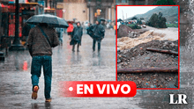 Lluvias en Perú EN VIVO: 393 distritos de la sierra en riesgo muy alto por precipitaciones