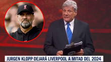 Periodista uruguayo comete terrible error: Klopp deja Liverpool porque "le queda 1 año de vida"