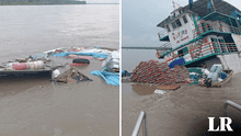 Embarcación se hunde en río Ucayali y 62 personas se salvan de morir