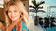 Gisela Valcárcel: ¿cómo luce su LUJOSA casa de playa con muelle incluido, en la que festejó su cumpleaños?