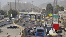 Rutas de Lima impidió pase vehicular por garitas de la Panamericana Norte tras suspensión de peajes