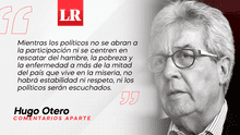 Revaluar la política, por Hugo Otero