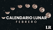 Calendario lunar de febrero 2024: ¿cuándo hay luna llena y las otras fases del satélite?