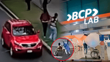 Vestidos de policías, enfermeros y en silla de ruedas: así se dio el robo al BCP de La Molina