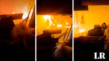 Chile en llamas: el dramático momento en el que un bus atraviesa uno de los incendios en Quilpué