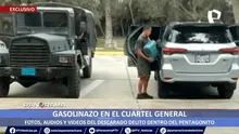 Denuncian robo de gasolina por orden del comandante del Ejército en el Pentagonito