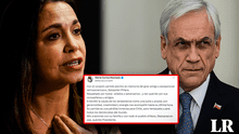 María Corina Machado se despide de Sebastián Piñera a través de redes sociales: "Con el corazón partido"