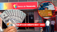 Banco de Venezuela 2024: ¿cómo sacar una tarjeta de crédito de 300 dólares?