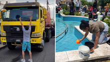 Locura en Arequipa por corte de agua: ingresaron a pileta municipal y hasta retuvieron cisternas
