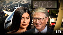 Bill Gates, Kylie Jenner y otros: los famosos que más contaminan por viajar en aviones privados