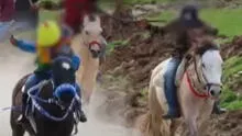 Niño muere tras ser arrastrado por caballo cuando participaba en una competencia hípica en Apurímac
