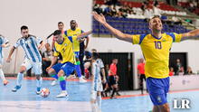 ¡Otra vez campeón! Brasil venció 2-0 a Argentina y se coronó en la Copa América de Futsal 2024