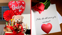 IMÁGENES con frases para enviar en San Valentín: AQUÍ tarjetas a amigos y pareja para enviar vía WhatsApp