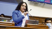Congreso blinda a María Acuña por denuncia constitucional de recorte de sueldo