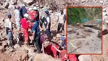 Dos jóvenes mueren tras colapsar puente por lluvias en Apurímac: fueron arrastrados por huaico